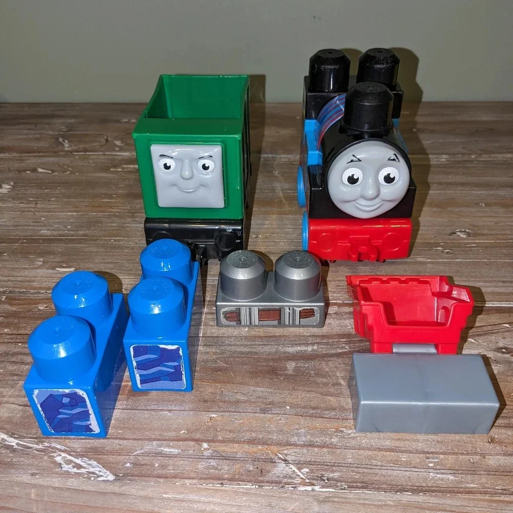 Mega Bloks Thomas & Friends Blue Mountain Team-Up **READ DESCRIPTION**